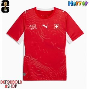 Schweiz Hjemmebanetrøje VM 2026 Kort ærmer